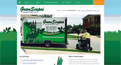 Desktop Screenshot of gogreenscapes.com